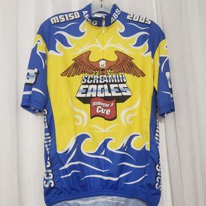 VOmax Unisex Men Women Cycling Jersey Screamin Eagles 2005